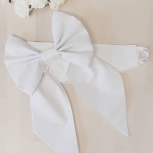 Cotton Bow Curtain Tie Backs