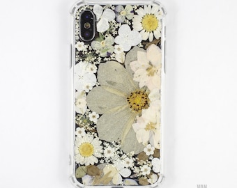 Vintage Botanical Custom Pressed flower phone case cover For Samsung S21 FE case Samsung S22 cae Samsung S22 Ultra case Samsung A73 5g case