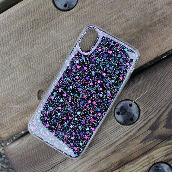 Iphone 11 pro max black glitter case Outlet