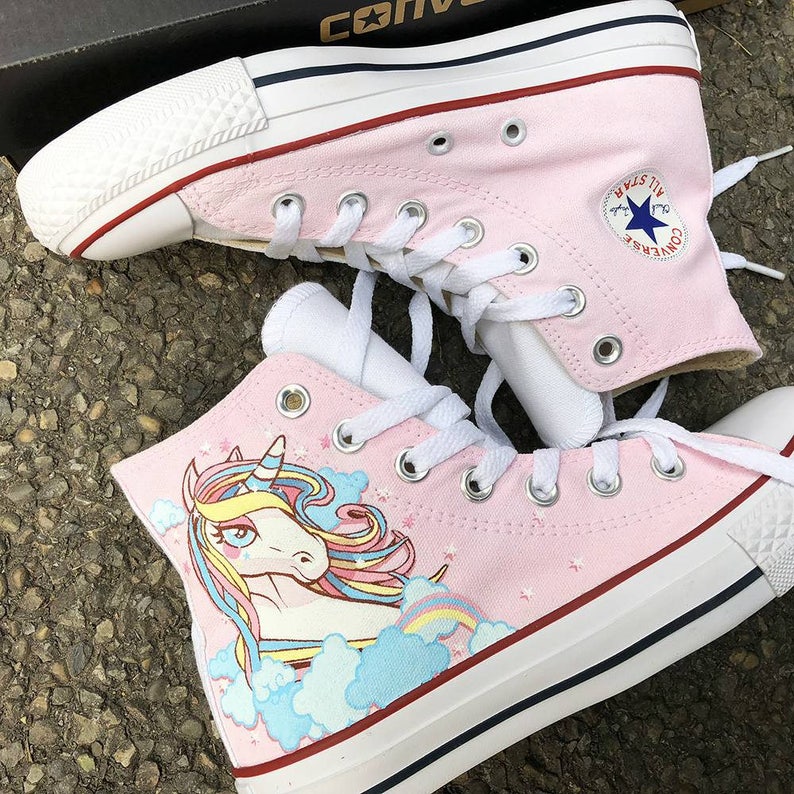 converse licorne fille