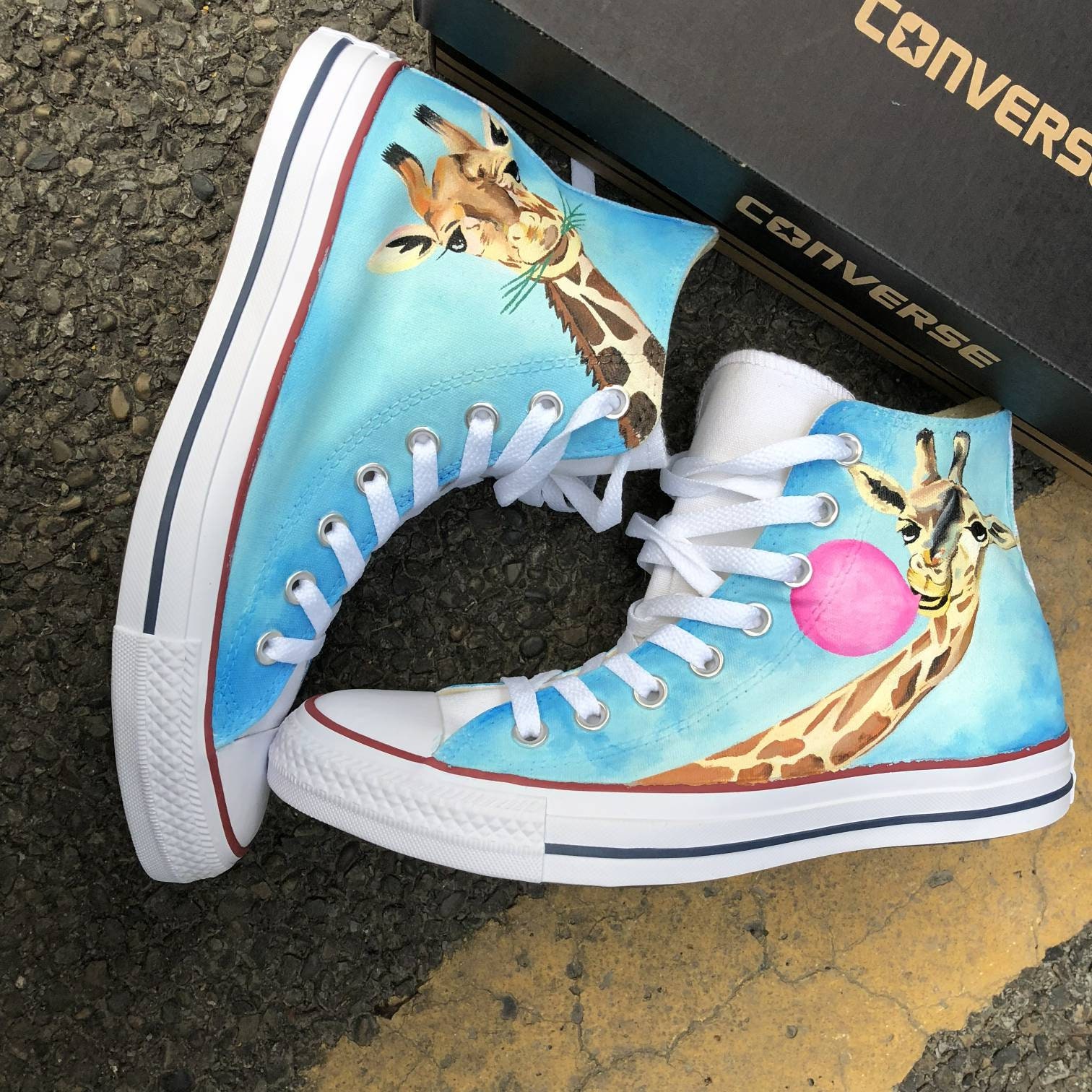 converse animal shoes