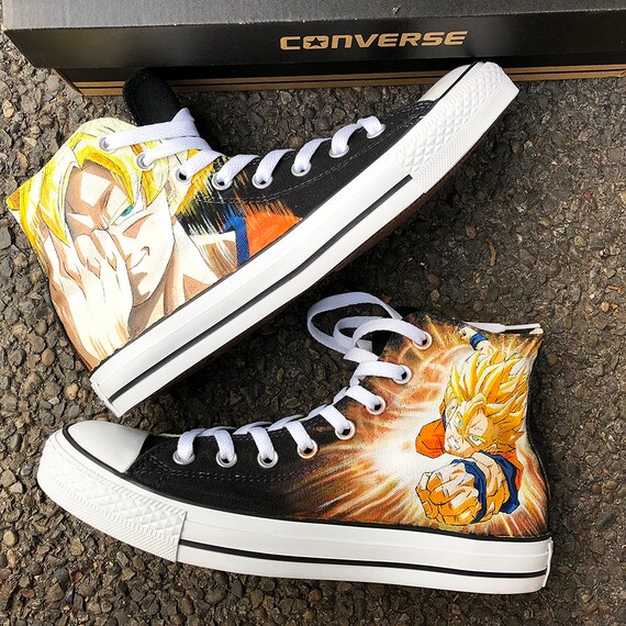 custom converse anime