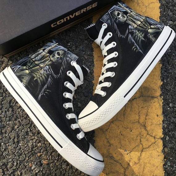 converse custom metal design