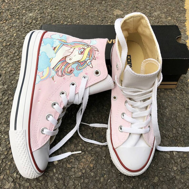 converse licorne fille