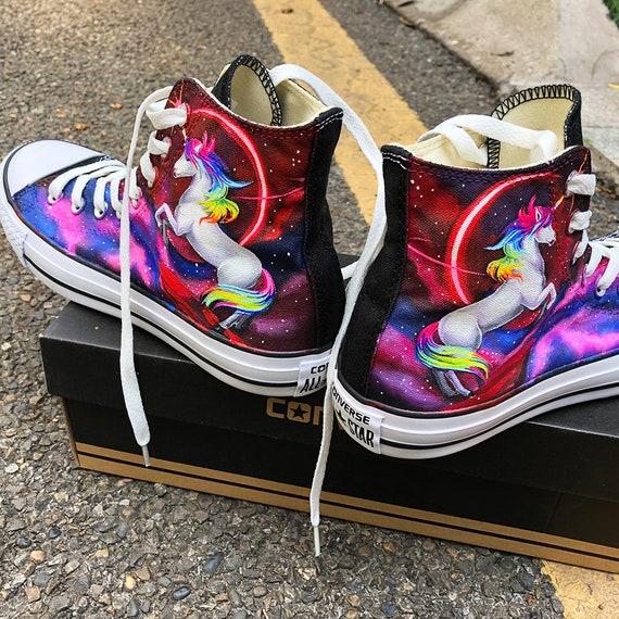 unicorn galaxy converse