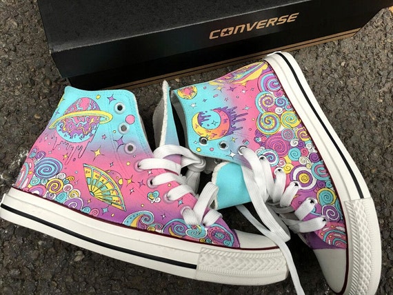 painted converse