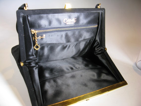 Coblentz original handbag with emameled brass fra… - image 3