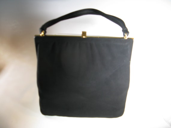 Coblentz original handbag with emameled brass fra… - image 6