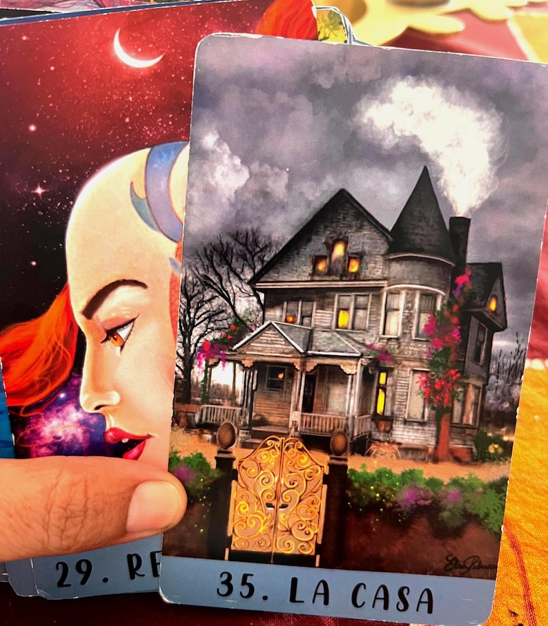 Oracle of divination cards and book. Oracle of exclusive cards image 9