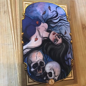 Tarot deck and box.  Handmade and exclusive Tarot.