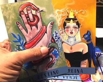 Oracle of divination cards and book. Oracle of exclusive cards