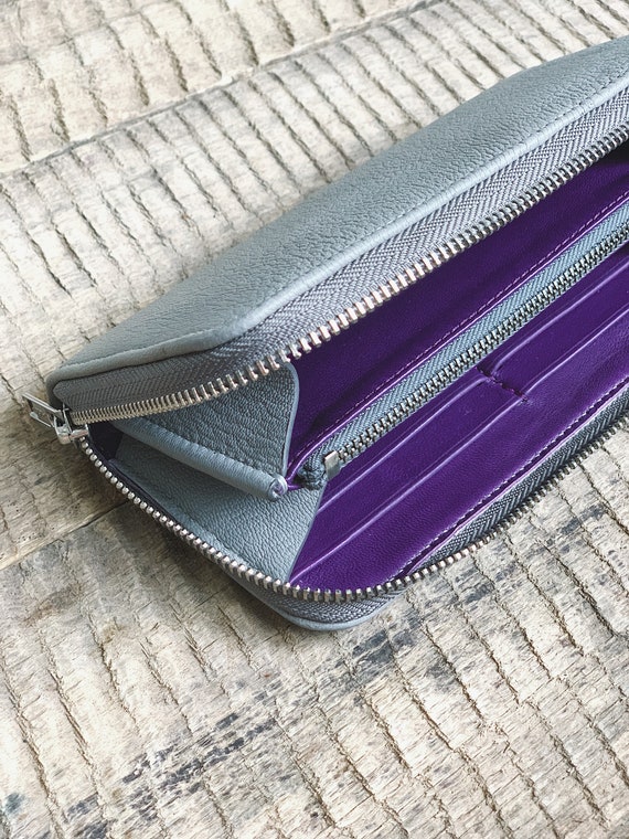 Personalized Wallet for Women Zippered Wallet Woman Wallet Etsy