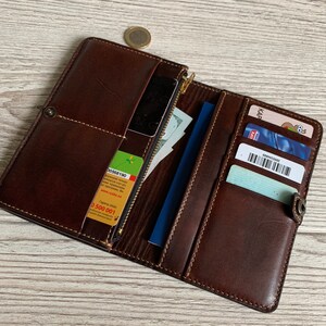 Minimalist Leather Wallet Most Practical Wallet Handmade Women Girls Cute Mini Coin Purse Unisex Perfect Wallet For Daily Use and Gift 1