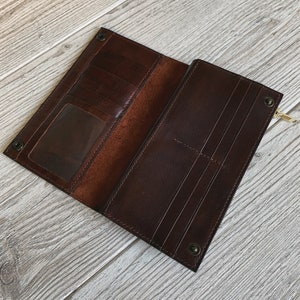 Cartera de cuero para mujeres Cartera de cuero con cremallera Cartera personalizada para mujer Cartera de mujer mujer Mujer cartera con cremallera Zipper alrededor de la cartera Cartera para damas