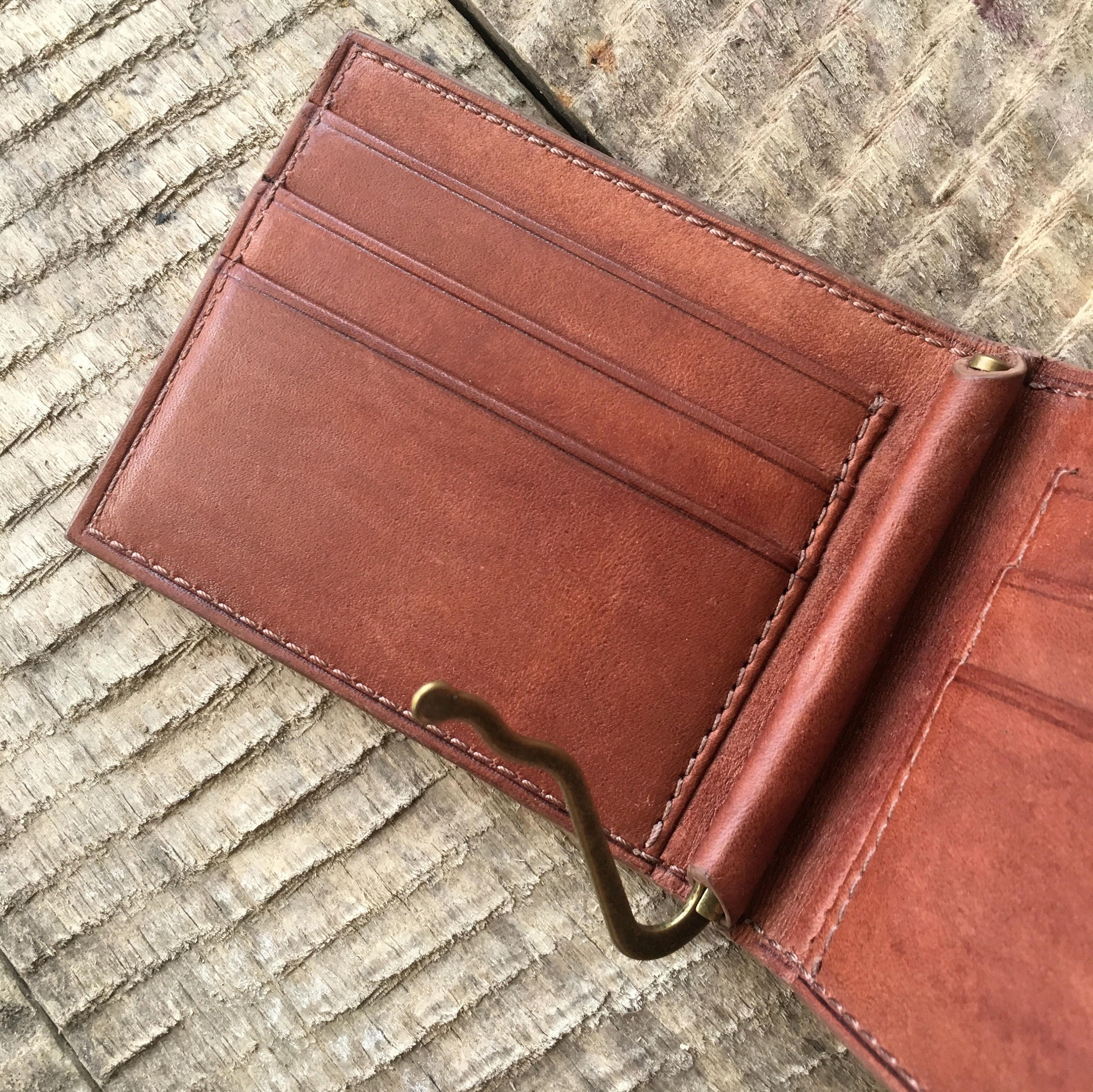 Leather Money Clip Money Clip Wallet Money Clips Wallet Money | Etsy