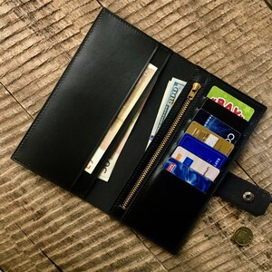 Monedero para las mujeres cartera de cuero mujer cartera personalizada cartera de cuero parche de cuero mujer cartera de cuero pulsera regalo para mujer