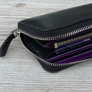 Personalized Wallet for Women Zippered Wallet Woman Wallet - Etsy