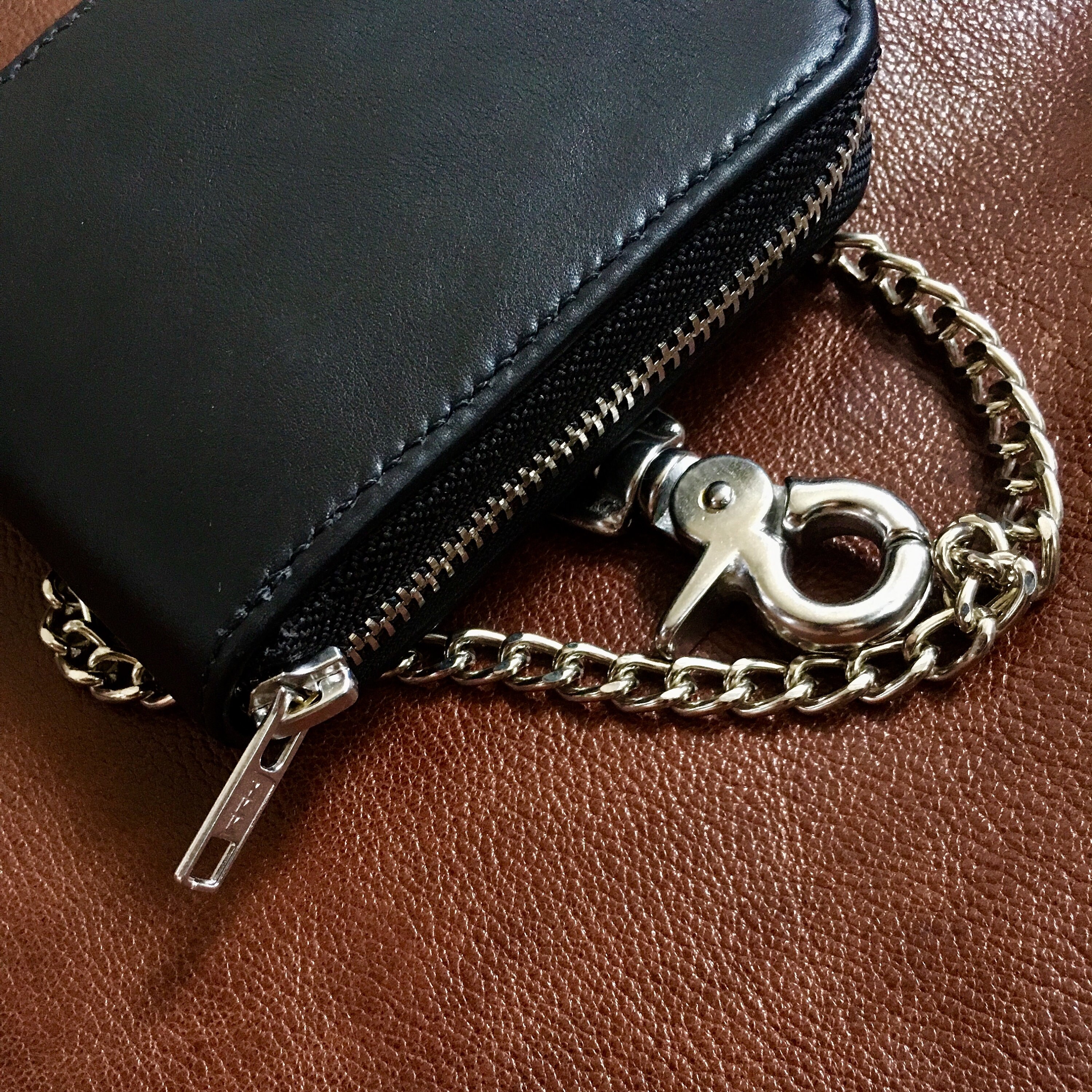 Biker Wallet Chain Wallet Leather Wallet With Chain Leather -  Canada