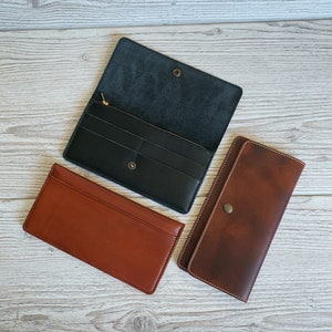 Personalized wallet Leather wallet woman Wallet woman Leather wallet for woman for woman Zipper wallet Purse wallet Leather travel wallet