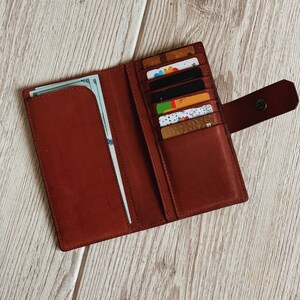 Carteras de cuero para mujeres bolso de pulsera Cartera de mujer de cuero Mujer Cartera de embrague de mujer Cartera de pulsera para mujer Cartera con cremallera Pulsera de cuero