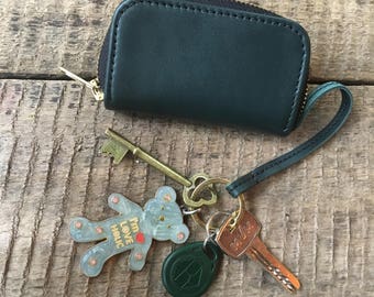 Leather key case Leather Key Holder Leather key wallet Key holder case Leather Keychain Key organizer Custom keychain Leather keyring