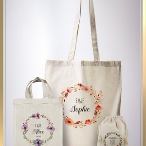 EVJF tote bag, EVJF bag, EVJF pouch, Witness Tote Bag, EVJF Kit, Wedding Tote bag, EVJF gift image 5