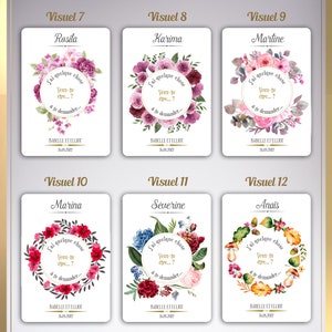 Carte à gratter demoiselle d'honneur - garçon d'honneur - demande demoiselle d'honneur - Demande témoin - Carte demande image 3