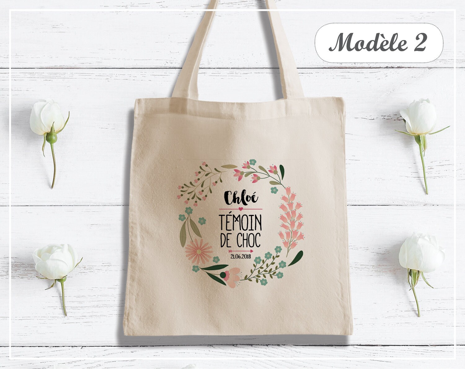 Tote Bag Personalized Witness | Etsy Ireland