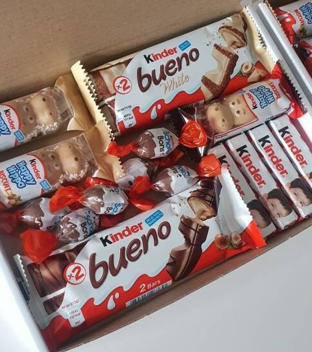 Kinder Chocolate Box for Her for Him Kinder Bueno January Birthday