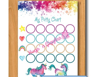 potty training chart etsy my potty chart