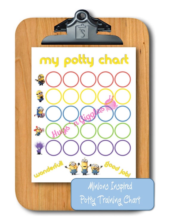 Minion Potty Chart