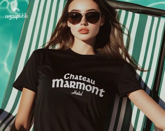Chateau Marmont Unisex T-Shirt, Los Angeles Souvenir, LA Hotel Keepsake