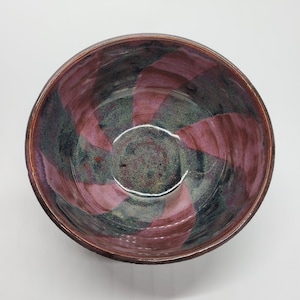 Purple Stripped Bowl