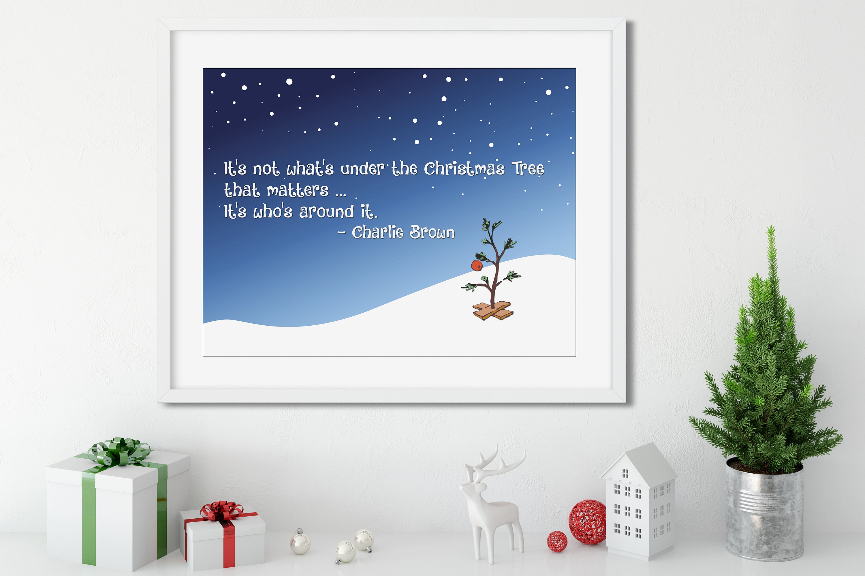 Peanuts Christmas Wall Decorations