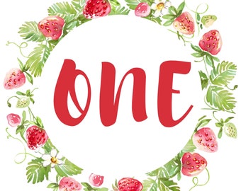 Berry 1st Birthday, Strawberry Birthday Shirt svg png, Strawberry Theme Birthday, Sweet One svg, 1st Birthday svg, Girls 1st Birthday svg