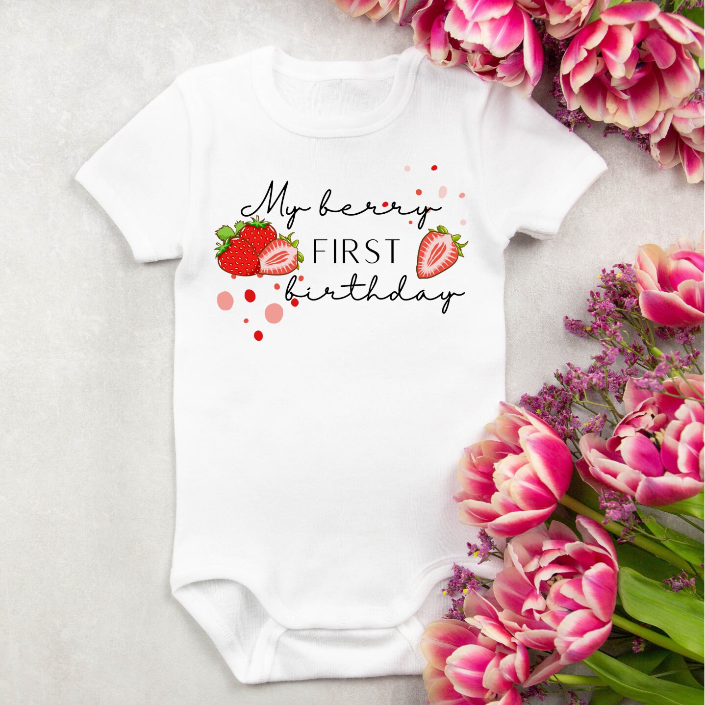 Berry Birthday Svg My Berry First Birthday Png, Berry Birthday Theme