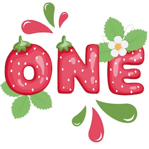 Meine Beere erster Geburtstag SVG PNG Jpg, Beere Geburtstag SVG PNG Jpg, Erdbeere Geburtstag Jpg SVG PNG, Erster Geburtstag SVG, EIN SVG, 1. Geburtstag