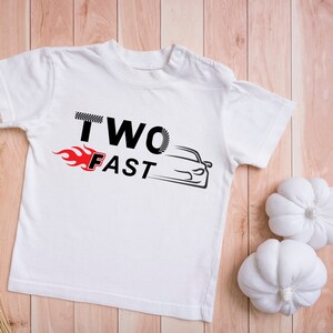 Two fast birthday shirt, Two fast tshirt, Second birthday tee, 2nd birthday shirt, Car birthday, Race car birthday, TWO fast toddler shirt
