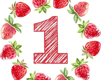 My berry first birthday svg Berry birthday theme png First birthday png, 1st birthday svg, Berry birthday tshirt sublimation, Berry birthday