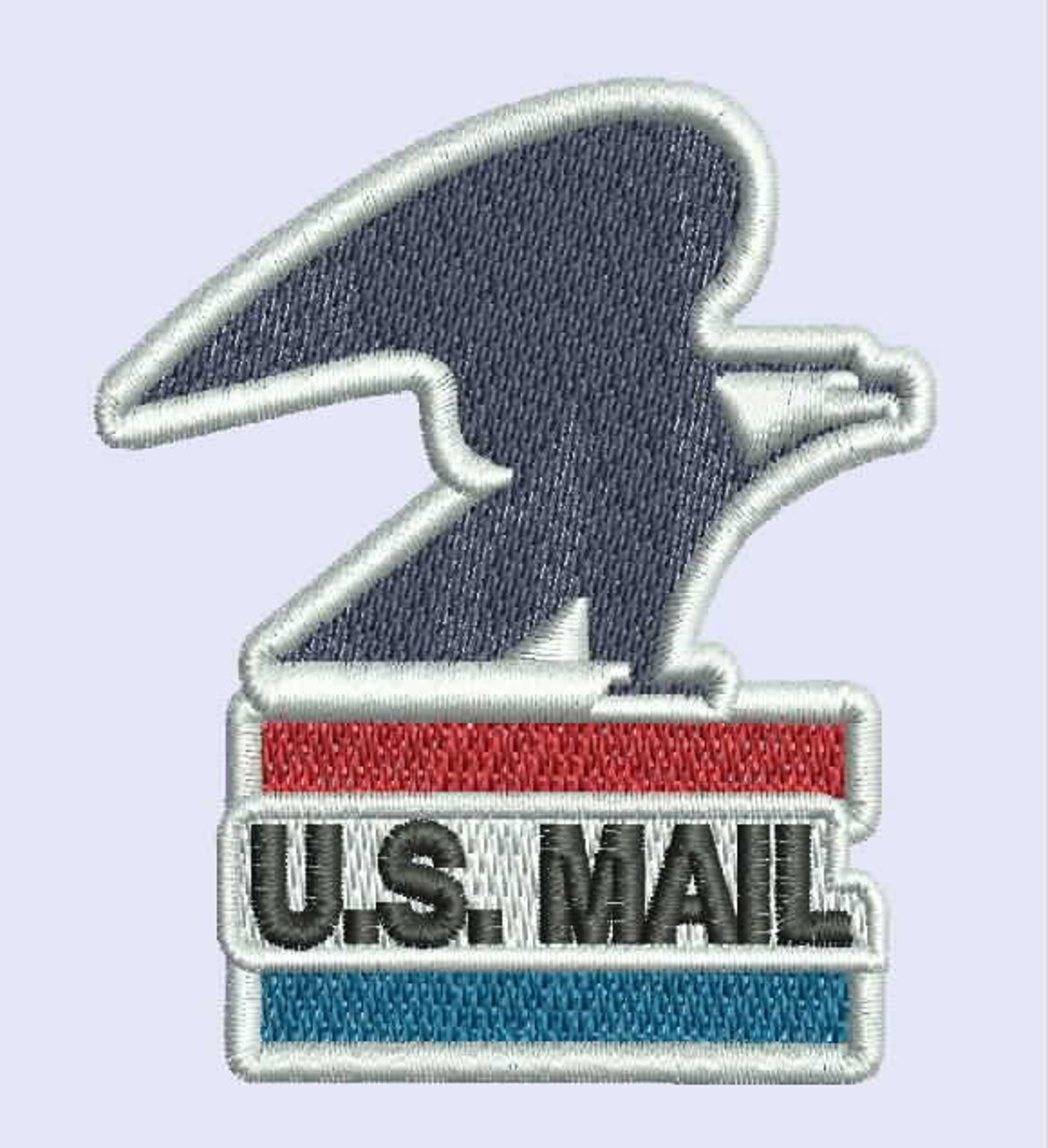 USPS Eagle Logo Design U.S Mail Embroidery Design for | Etsy