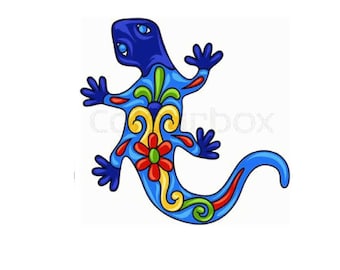 LIZARD EMBROIDERY DESING for Embroidery machines