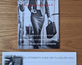 Veste Lin Noir Vintage Ventilo Années 90 Pour Femme, Taille 38, Manches 3/4 - Occasion Très Bon état, Fabrication France