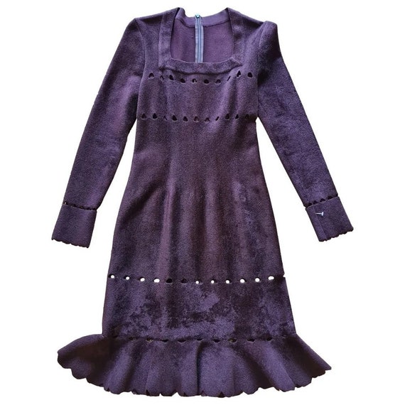 alaia purple dress Vestido Maxi Alaia Draped Halter - Lila