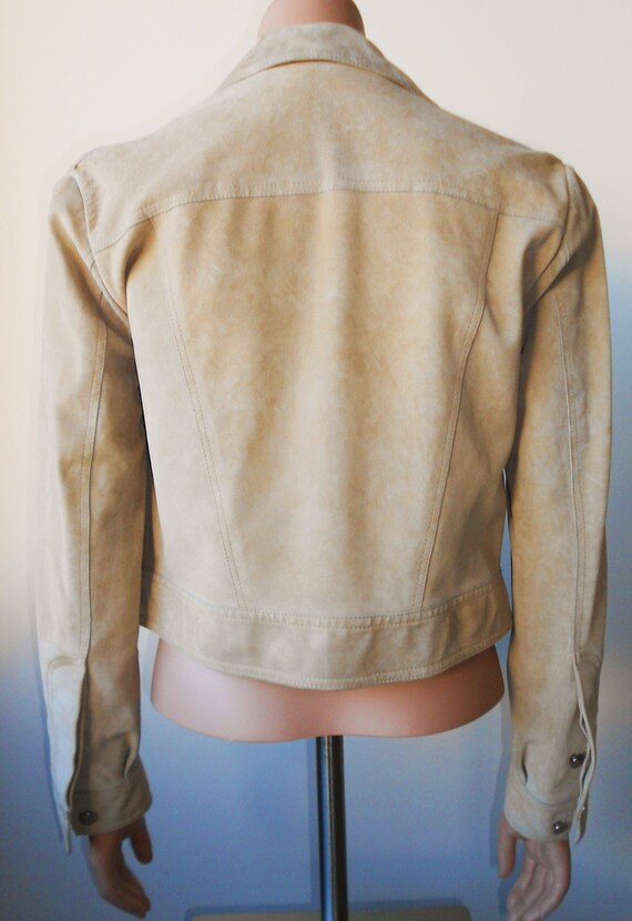 1990s Dior Leather Panel Blazer