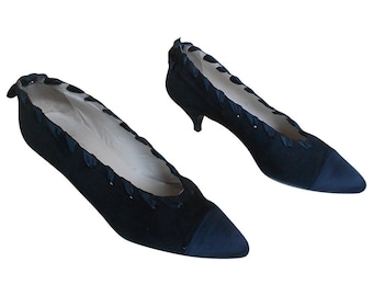 Tokio Kumagai Velvet Shoes Vintage - Etsy New Zealand