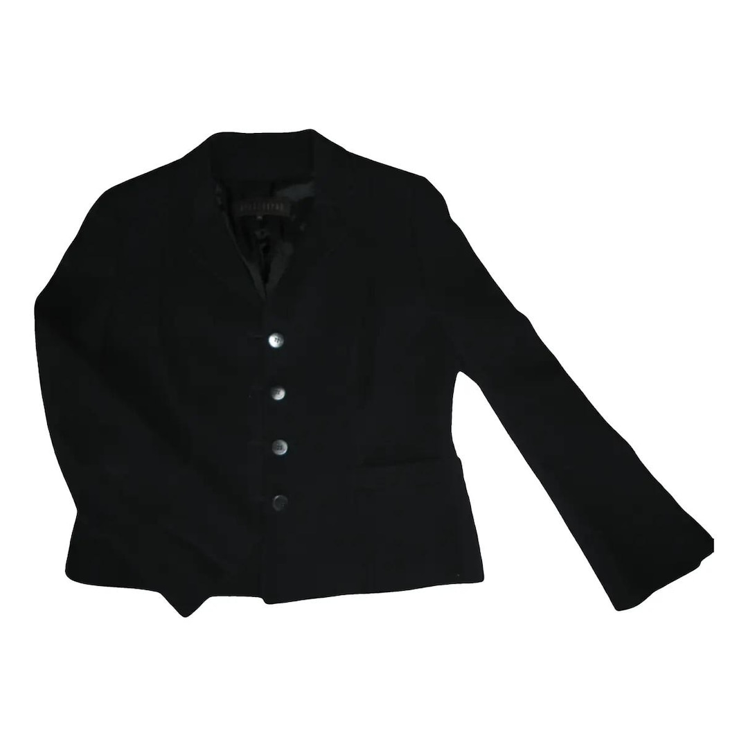 Buy Vintage 1990s, APOSTROPHE* Black Viscose Jacket, XL, Made in