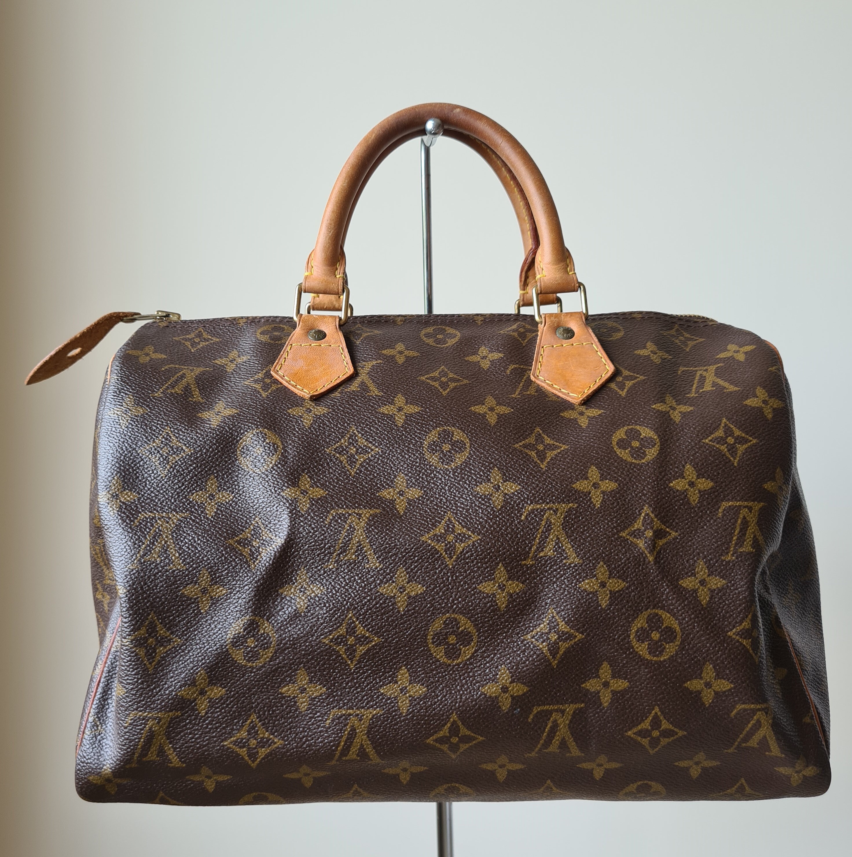 Vintage 1990s Louis VUITTON Brown Monogram Canvas Handbag -  Norway