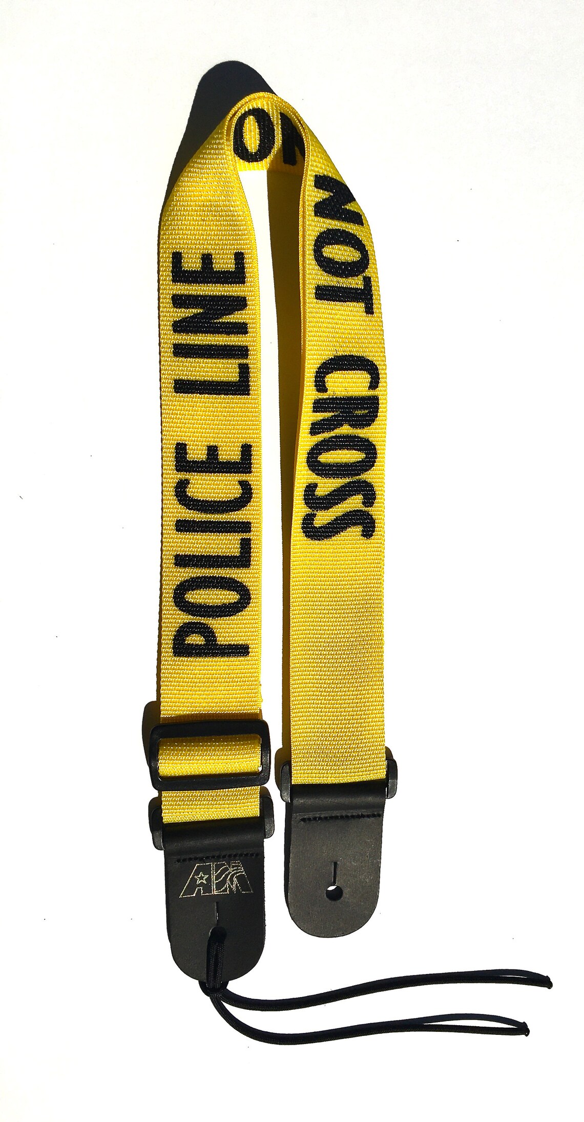 Guitar Strap Police Line Do Not Cross Adjustable Acoustic Etsy