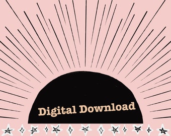 Sunshine Wall Art - Digital Download