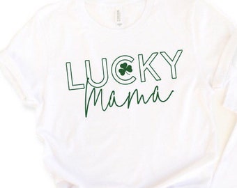 Lucky mom shirt, Saint Patricks Day Shirt, St.Patricks Day Shirts, St Pattys day t shirt, one lucky mom, Mom shirt, lucky mom shirt, extra